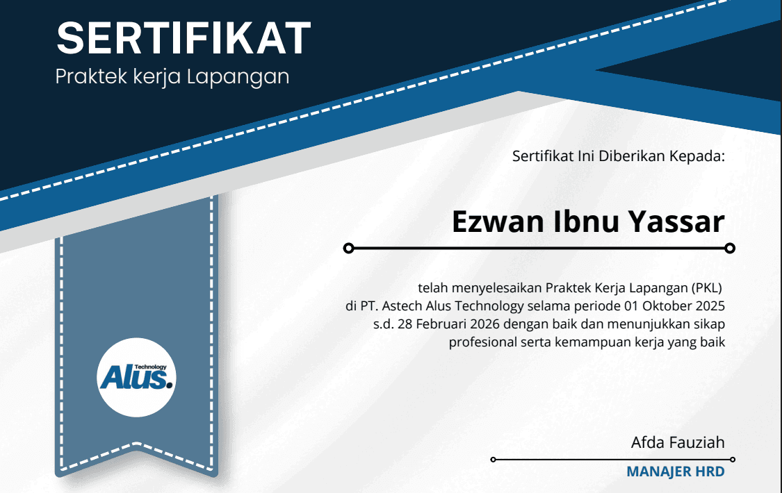 Internship/PKL